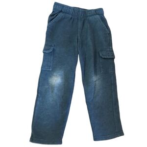 ❗FREE with Purchase ❗JUMPING BEANS Softest Fleece Blue Cargo Style Sweatpants